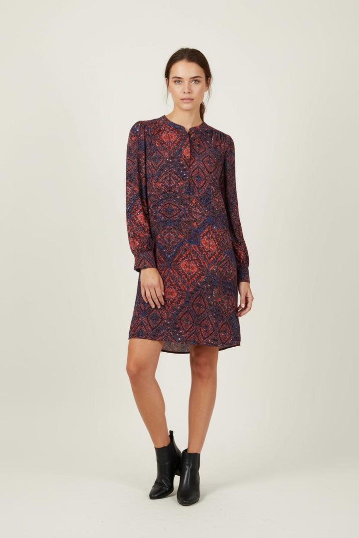 Robe Rouge et Bleue - Taille L/40 de la marque La Fée Maraboutée | PARAD87267 - Vendu par Paradigme - Image 1