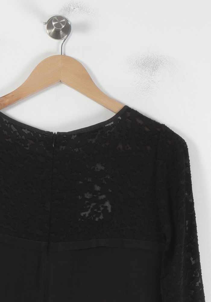 Robe Droite Noire - Taille S/36 de la marque Kookai | PARAD87270 - Vendu par Paradigme - Image 3
