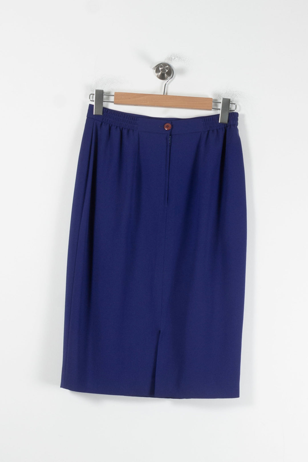 Jupe Droite Bleue - Taille L/40 de la marque Weill | PARAD87272 - Vendu par Paradigme - Image 4