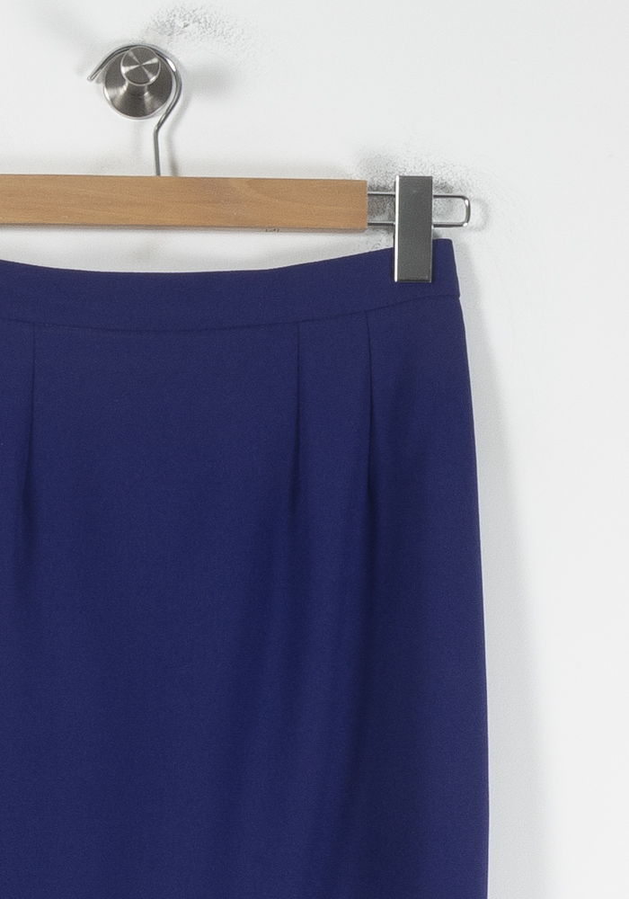 Jupe Droite Bleue - Taille L/40 de la marque Weill | PARAD87272 - Vendu par Paradigme - Image 3