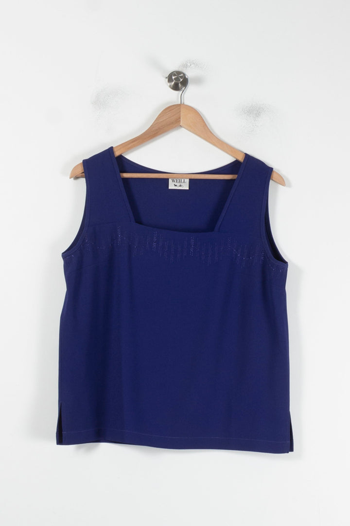Débardeur Bleu - Taille XL/42 de la marque Weill | PARAD87275 - Vendu par Paradigme - Image 2
