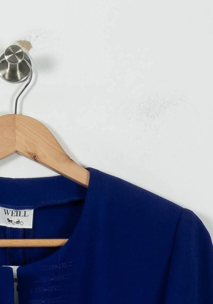 Veste Longue Bleue - Taille XL/42 de la marque Weill | PARAD87277 - Vendu par Paradigme - Image 3