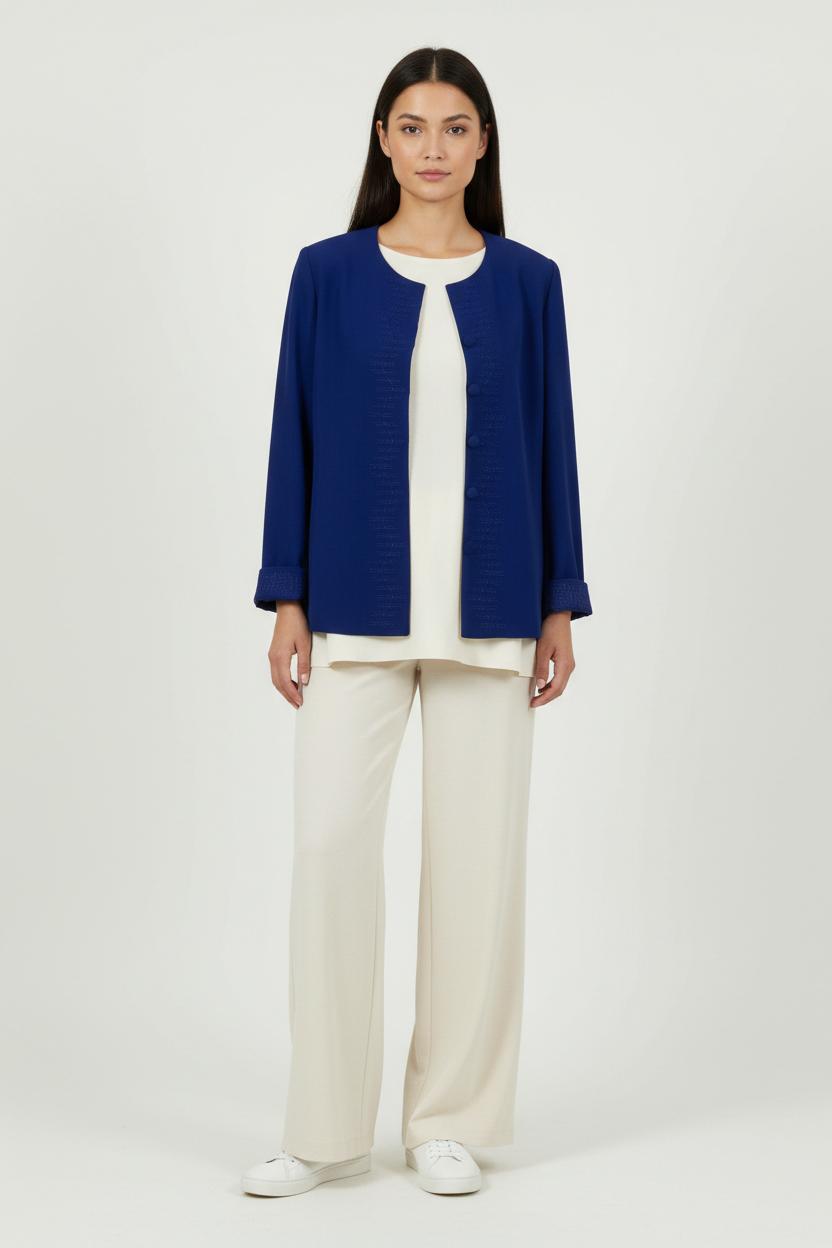 Veste Longue Bleue - Taille XL/42 de la marque Weill | PARAD87277 - Vendu par Paradigme - Image 1