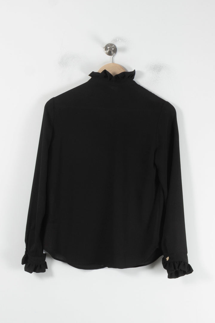 Blouse Noire - Taille S/36 de la marque Claudie Pierlot | PARAD87282 - Vendu par Paradigme - Image 4