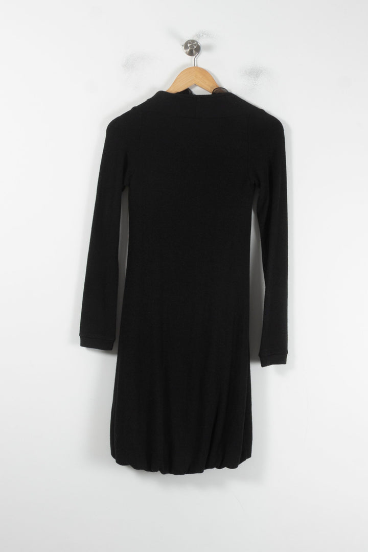 Robe Noire - Taille S/36 de la marque La Fée Maraboutée | PARAD87309 - Vendu par Paradigme - Image 4