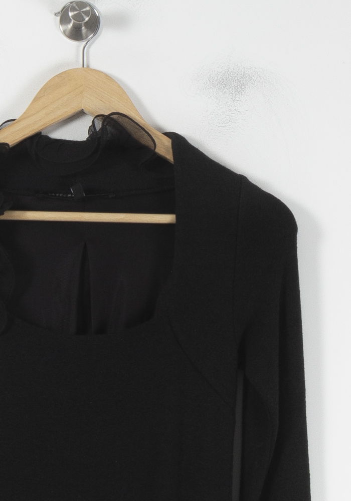 Robe Noire - Taille S/36 de la marque La Fée Maraboutée | PARAD87309 - Vendu par Paradigme - Image 3