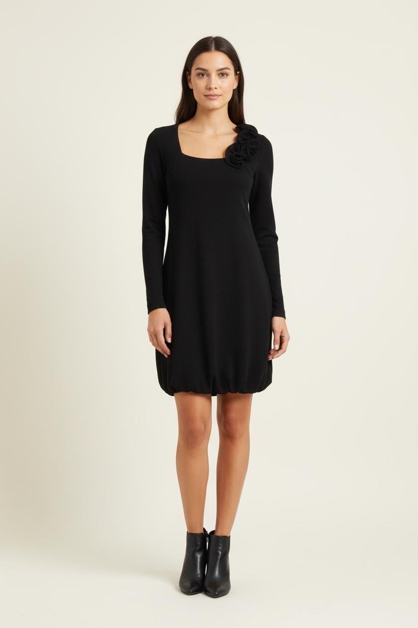 Robe Noire - Taille S/36 de la marque La Fée Maraboutée | PARAD87309 - Vendu par Paradigme - Image 1