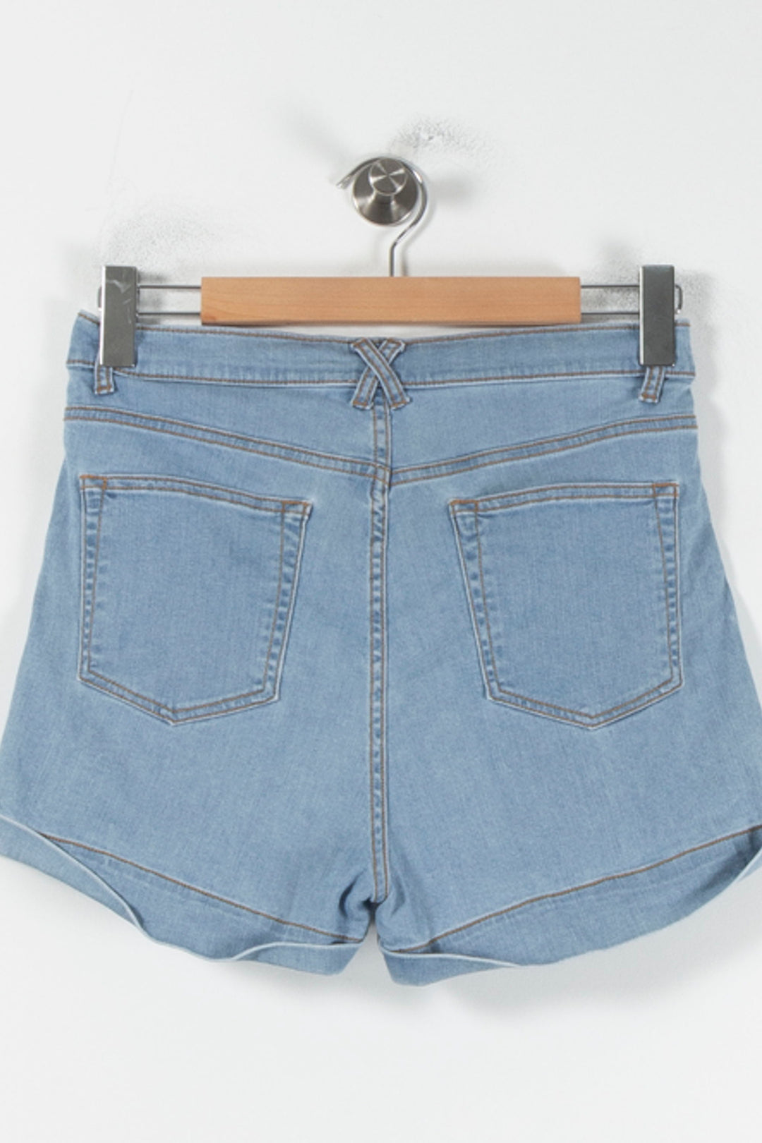 Short en Jean Bleu - Taille L/40 de la marque Soeur | PARAD87319 - Vendu par Paradigme - Image 4