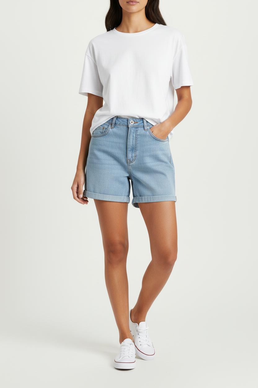Short en Jean Bleu - Taille L/40 de la marque Soeur | PARAD87319 - Vendu par Paradigme - Image 1
