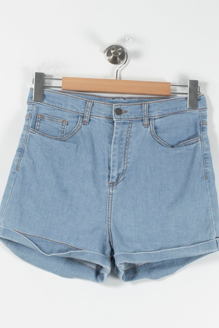 Short en Jean Bleu - Taille L/40 de la marque Soeur | PARAD87319 - Vendu par Paradigme - Image 2