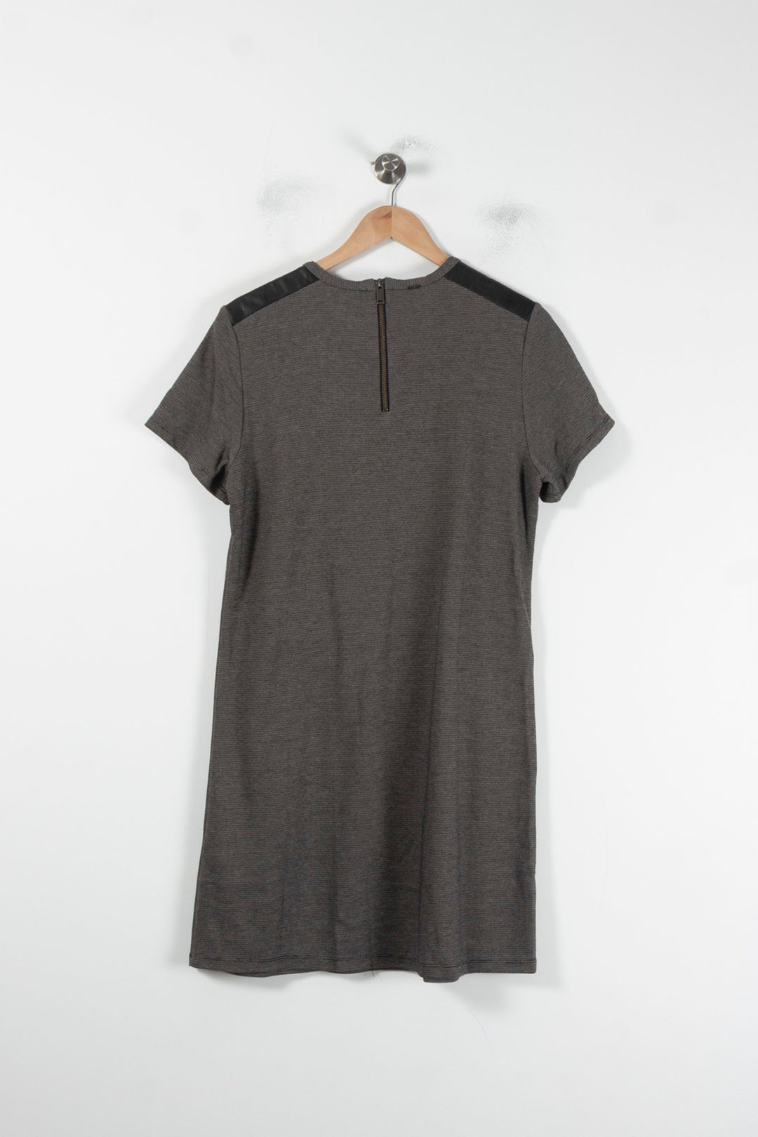 Robe T-shirt Grise et Noire - Taille L/40 de la marque IKKS | PARAD87320 - Vendu par Paradigme - Image 4