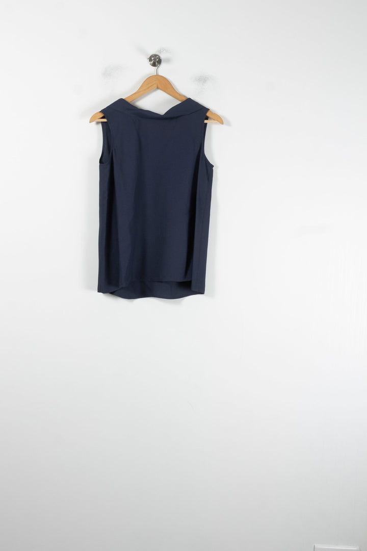 Débardeur Bleu - Taille S/36 de la marque Tara Jarmon | PARAD87326 - Vendu par Paradigme - Image 4