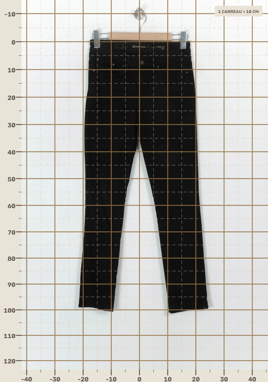 Jean Slim Noir - Taille S/36 de la marque Levi&