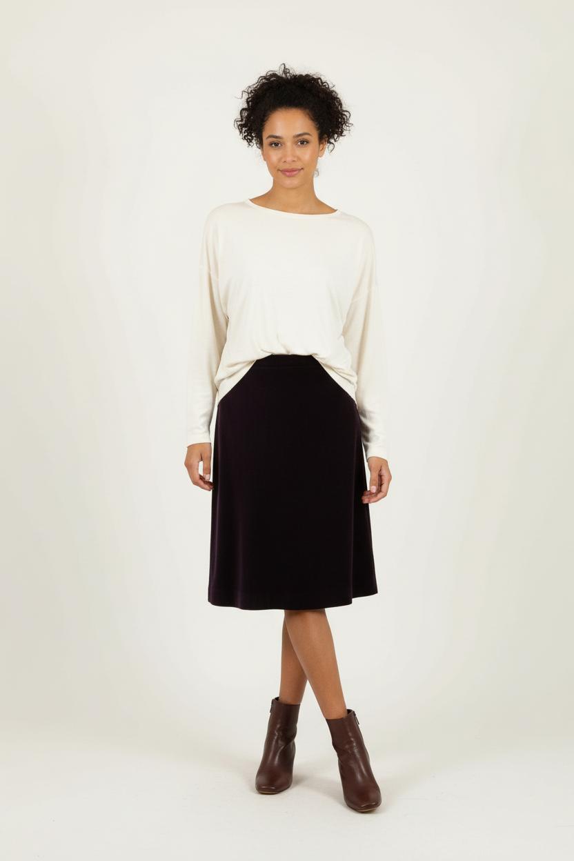 Jupe Courte Violette - Taille M/38 de la marque Comptoir des Cotonniers | PARAD87330 - Vendu par Paradigme - Image 1