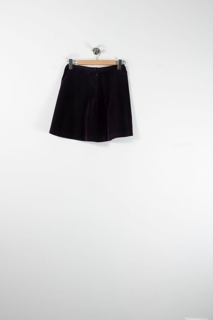 Jupe Courte Violette - Taille M/38 de la marque Comptoir des Cotonniers | PARAD87330 - Vendu par Paradigme - Image 2