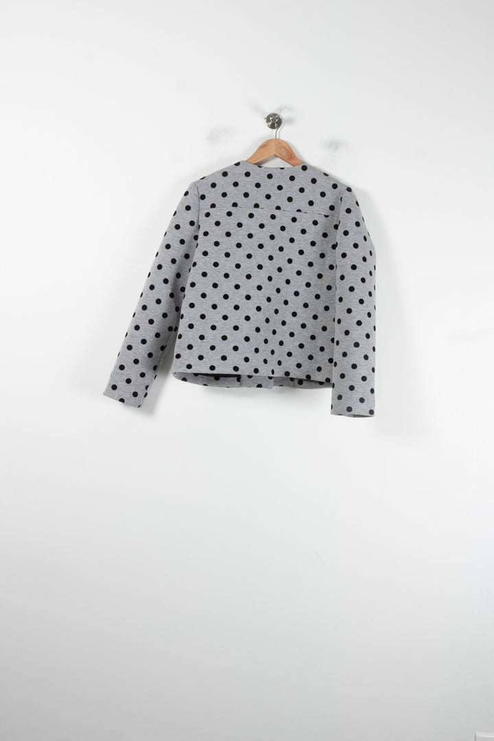 Veste Grise et Noire - Taille M/38 de la marque FRNCH | PARAD87332 - Vendu par Paradigme - Image 4