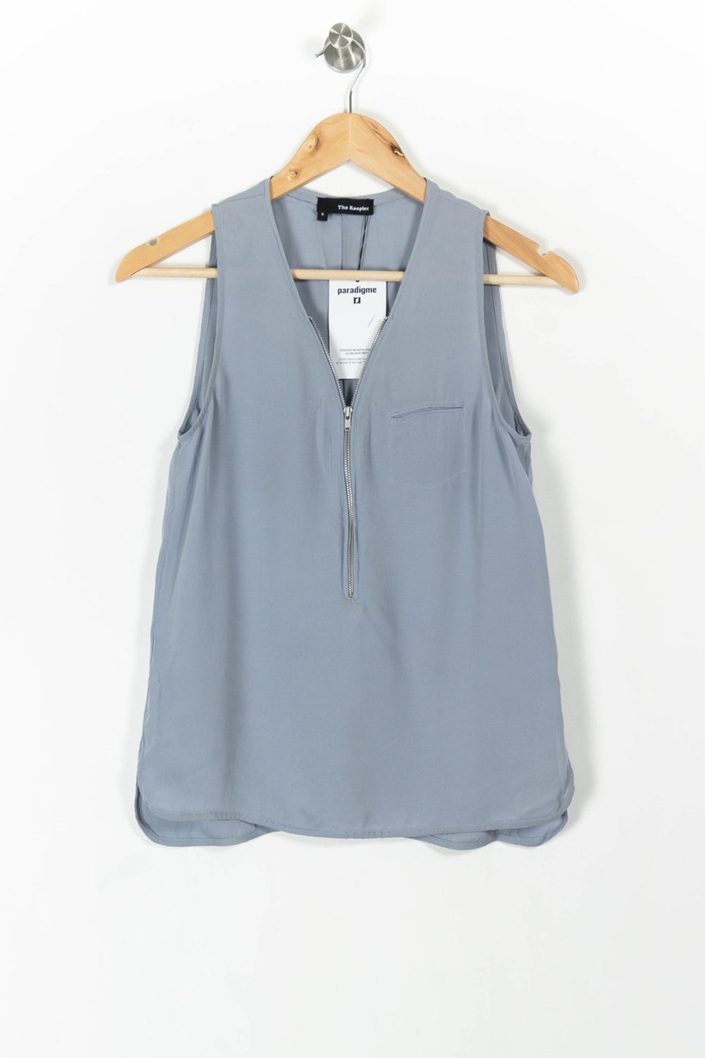 Débardeur Gris - Taille S/36 de la marque The Kooples - Sport | PARAD87340 - Vendu par Paradigme - Image 2