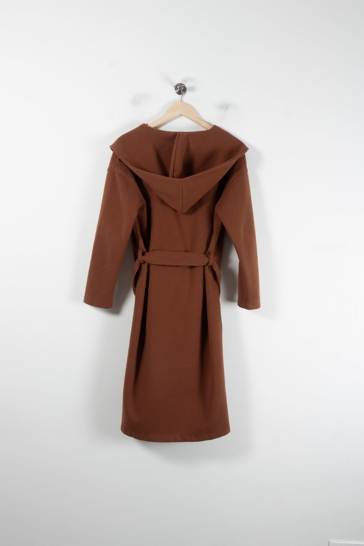 Boléro Fantaisie Marron – Maille Tricotée La Fée Maraboutée Taille M