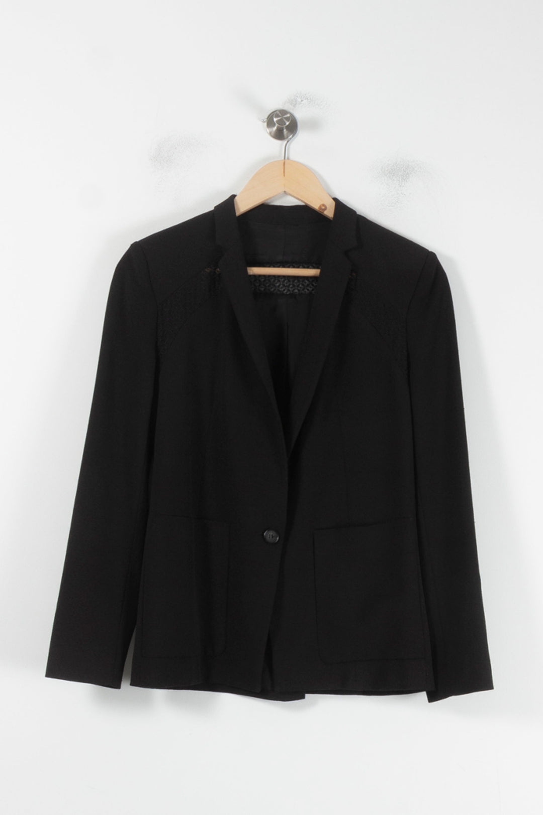Veste Tailleur Noire - Taille S/36 de la marque The Kooples - Sport | PARAD87344 - Vendu par Paradigme - Image 2