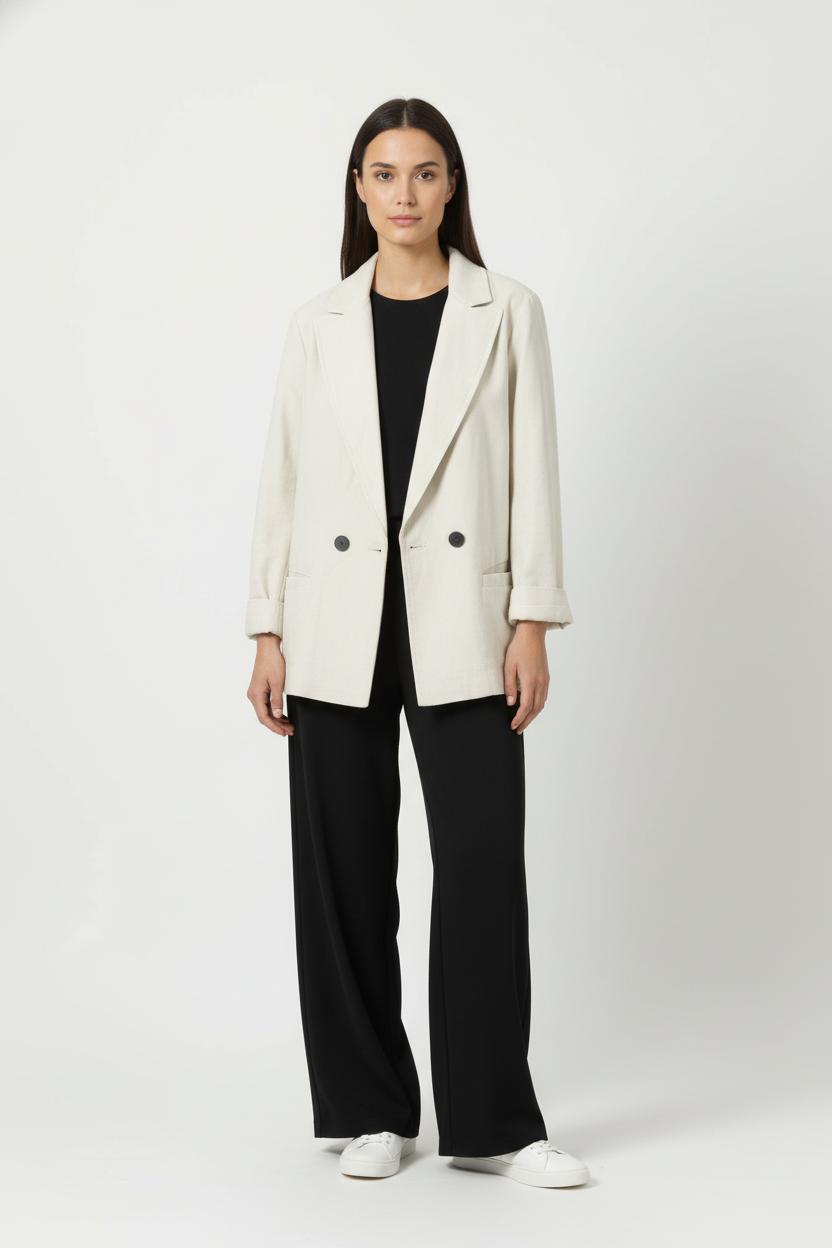 Blazer Blanc - Taille S/36 de la marque ba&sh | PARAD87345 - Vendu par Paradigme - Image 1
