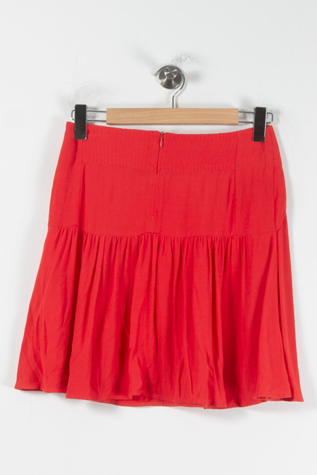 Jupe Plissée Rouge - Taille XS/34 de la marque ba&sh | PARAD87347 - Vendu par Paradigme - Image 4