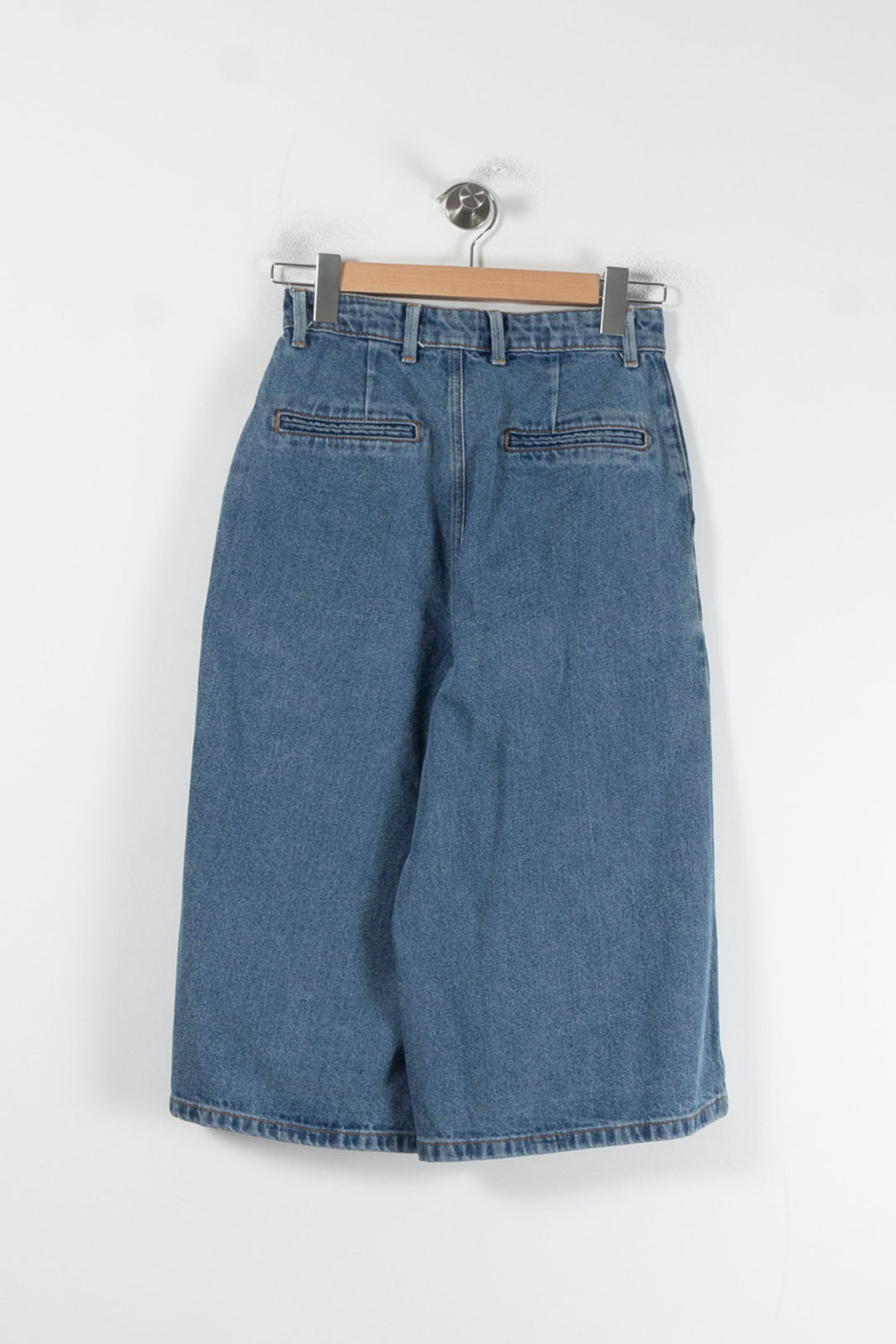 Jupe Midi Bleue - Taille S/36 de la marque ba&sh | PARAD87359 - Vendu par Paradigme - Image 4