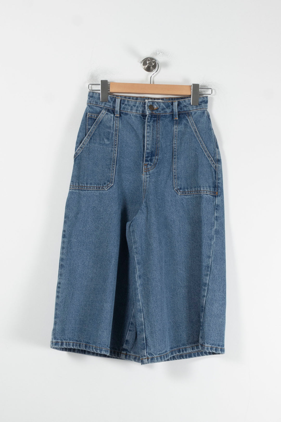 Jupe Midi Bleue - Taille S/36 de la marque ba&sh | PARAD87359 - Vendu par Paradigme - Image 2