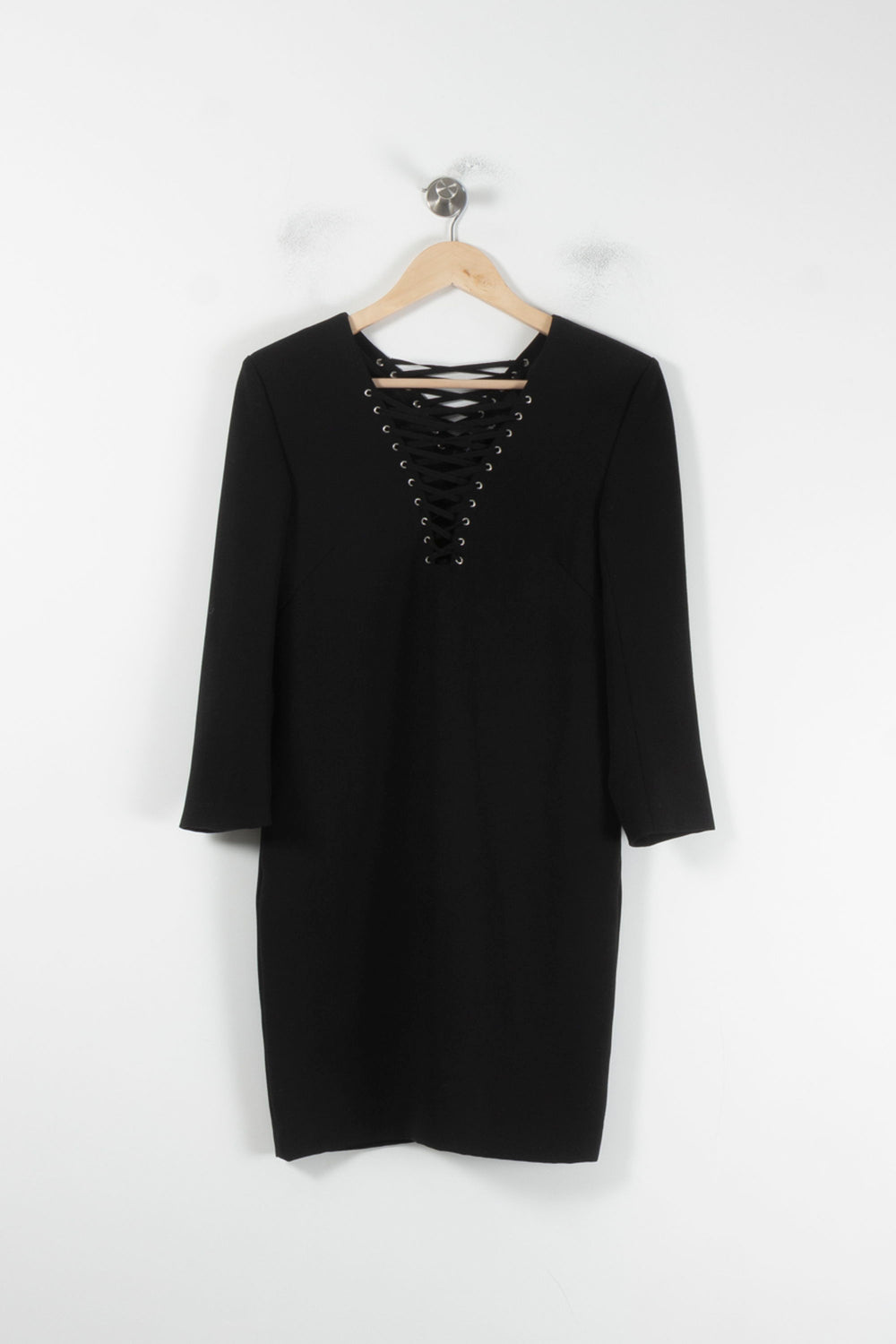 Robe Midi Noire - Taille XXS/32 de la marque The Kooples | PARAD87360 - Vendu par Paradigme - Image 2