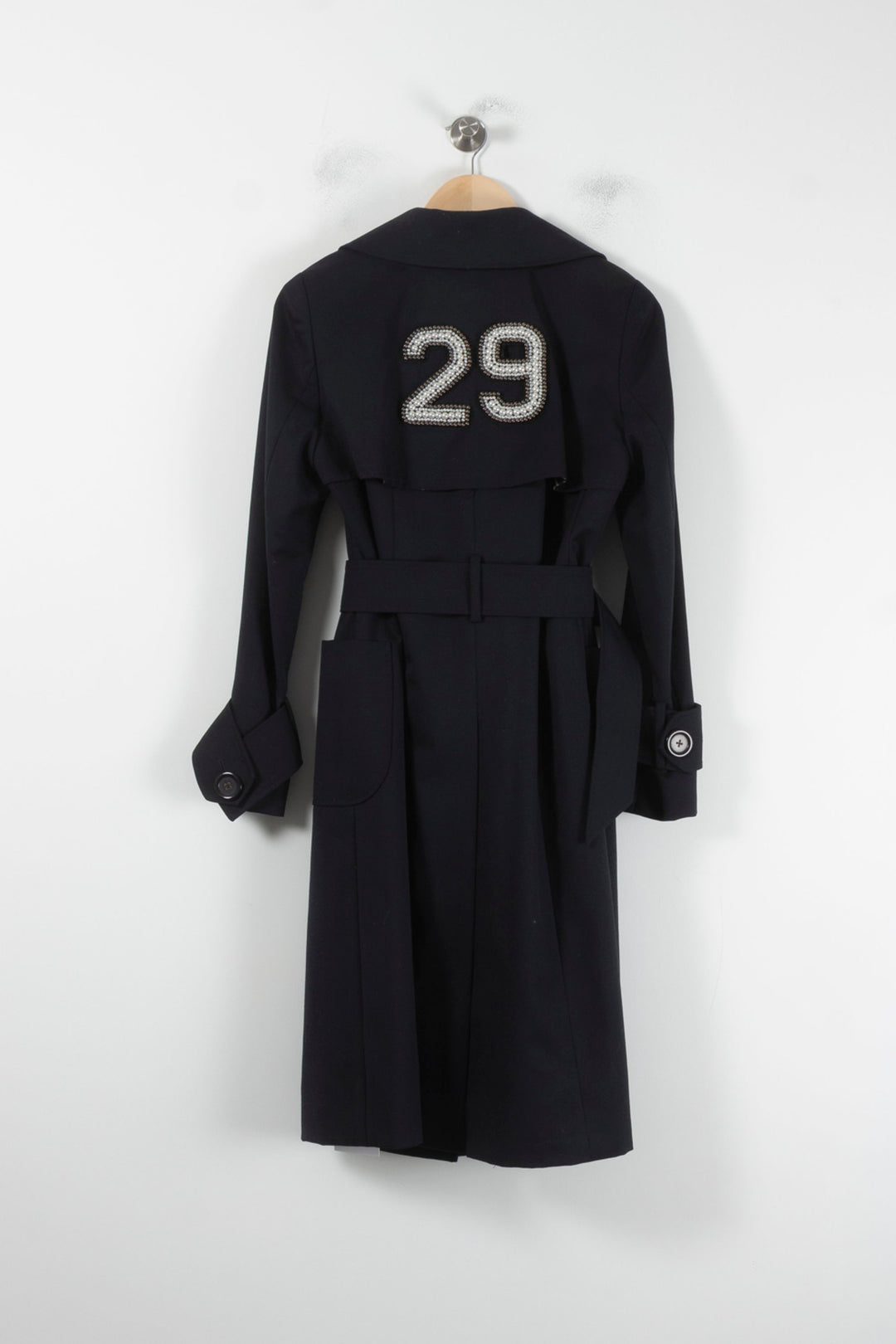 Trench Bleu - Taille M/38 de la marque Manoush | PARAD87362 - Vendu par Paradigme - Image 4
