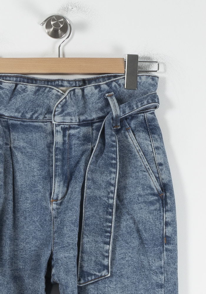 Jean Taille Haute Bleu - Taille XS/34 de la marque Sézane | PARAD87378 - Vendu par Paradigme - Image 3