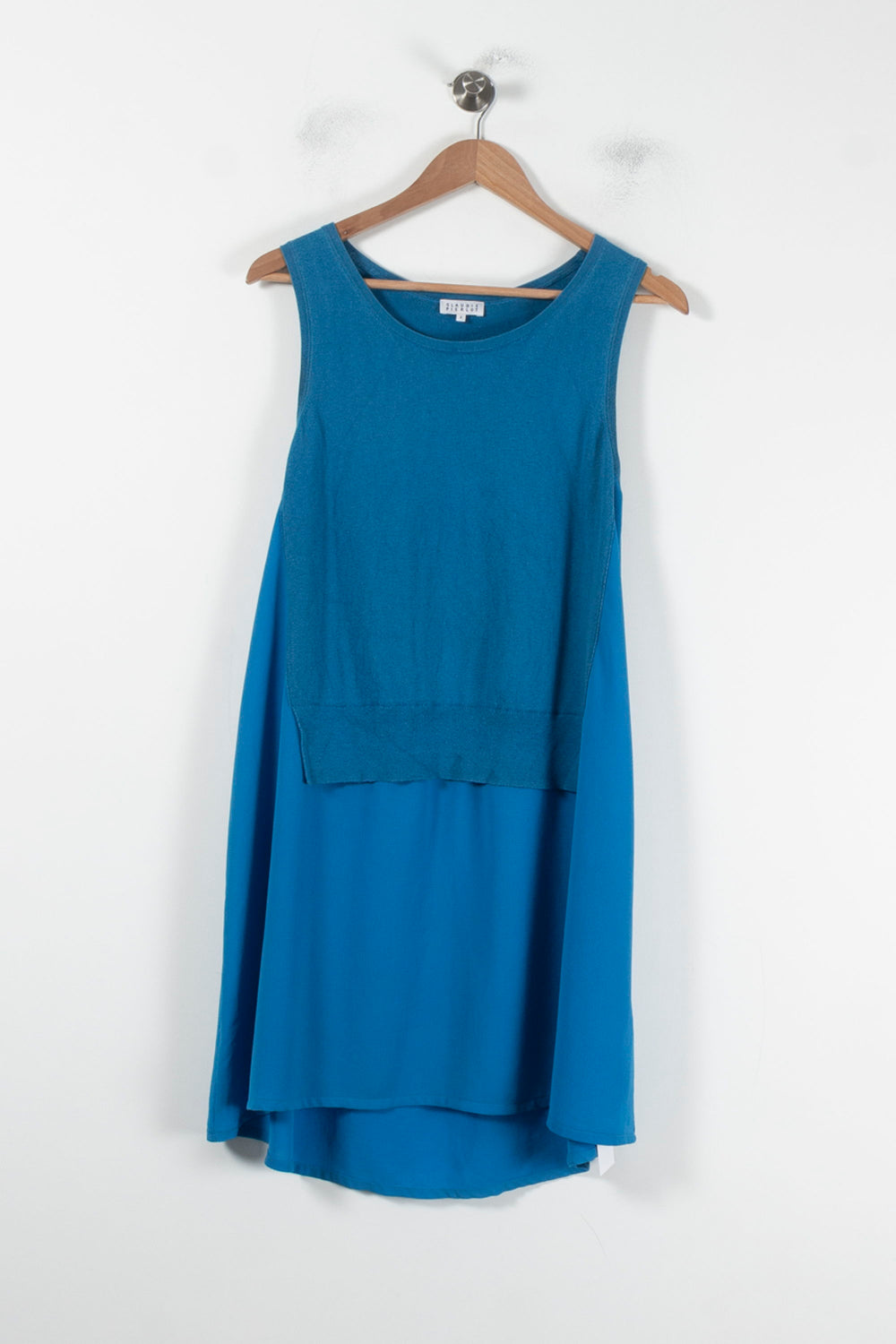 Robe Sans Manches Bleue - Taille L/40 de la marque Claudie Pierlot | PARAD87384 - Vendu par Paradigme - Image 2