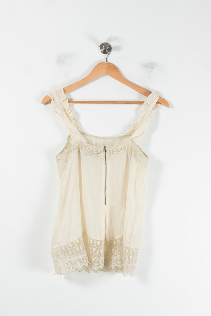 Caraco Beige - Taille S/36 de la marque The Kooples | PARAD87386 - Vendu par Paradigme - Image 4