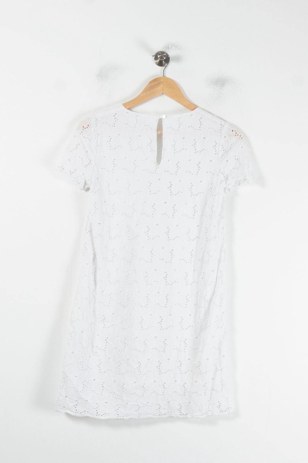 Robe Brodée Blanche - Taille XS/34 de la marque Sézane | PARAD87389 - Vendu par Paradigme - Image 4