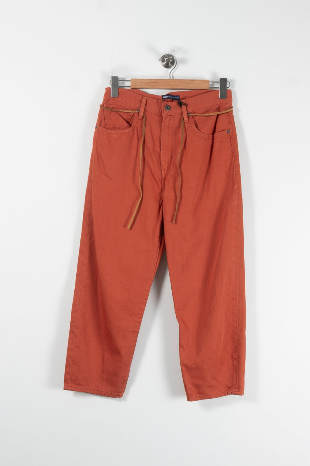 Jean Droit Rouge - Taille M/38 de la marque Levi's | PARAD87398 - Vendu par Paradigme - Image 2