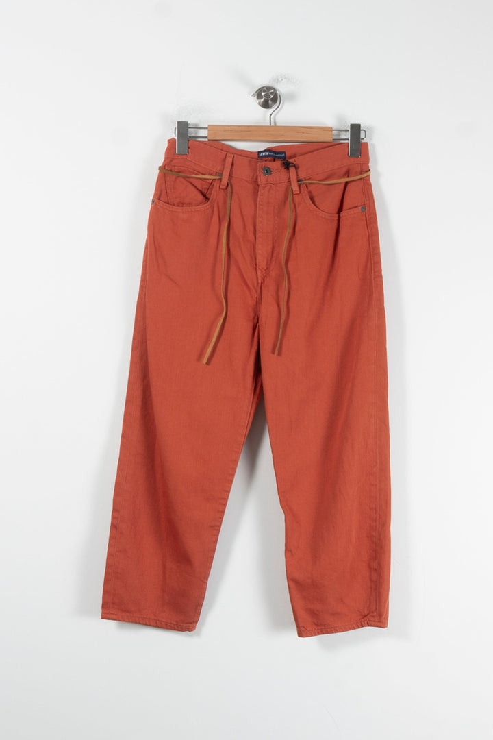 Jean Droit Rouge - Taille M/38 de la marque Levi's | PARAD87398 - Vendu par Paradigme - Image 2