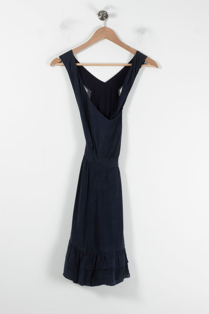 Robe Courte Bleue - Taille XS/34 de la marque Sézane | PARAD87412 - Vendu par Paradigme - Image 4