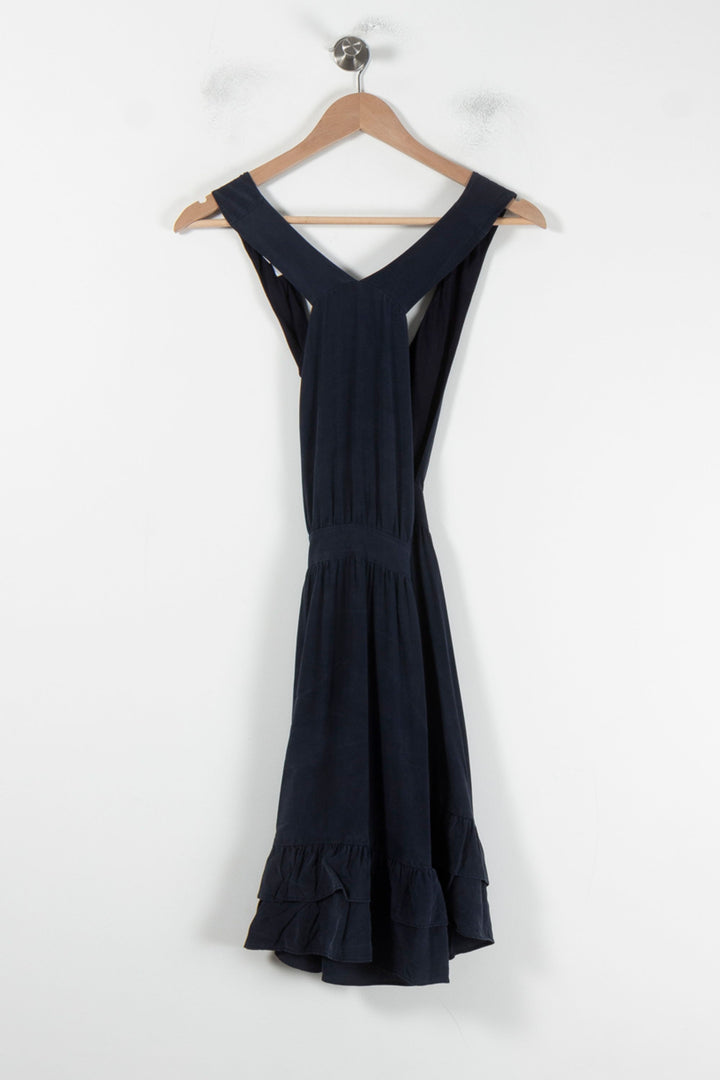 Robe Courte Bleue - Taille XS/34 de la marque Sézane | PARAD87412 - Vendu par Paradigme - Image 2