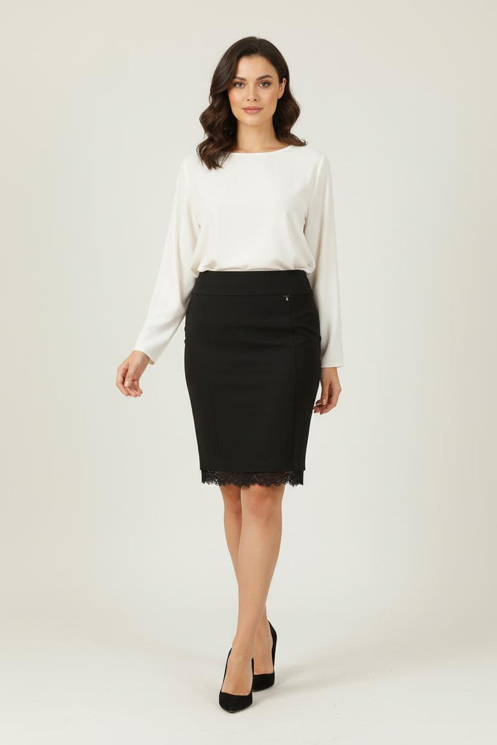 Jupe Crayon Noire - Taille L/40 de la marque Liu Jo | PARAD87414 - Vendu par Paradigme - Image 1