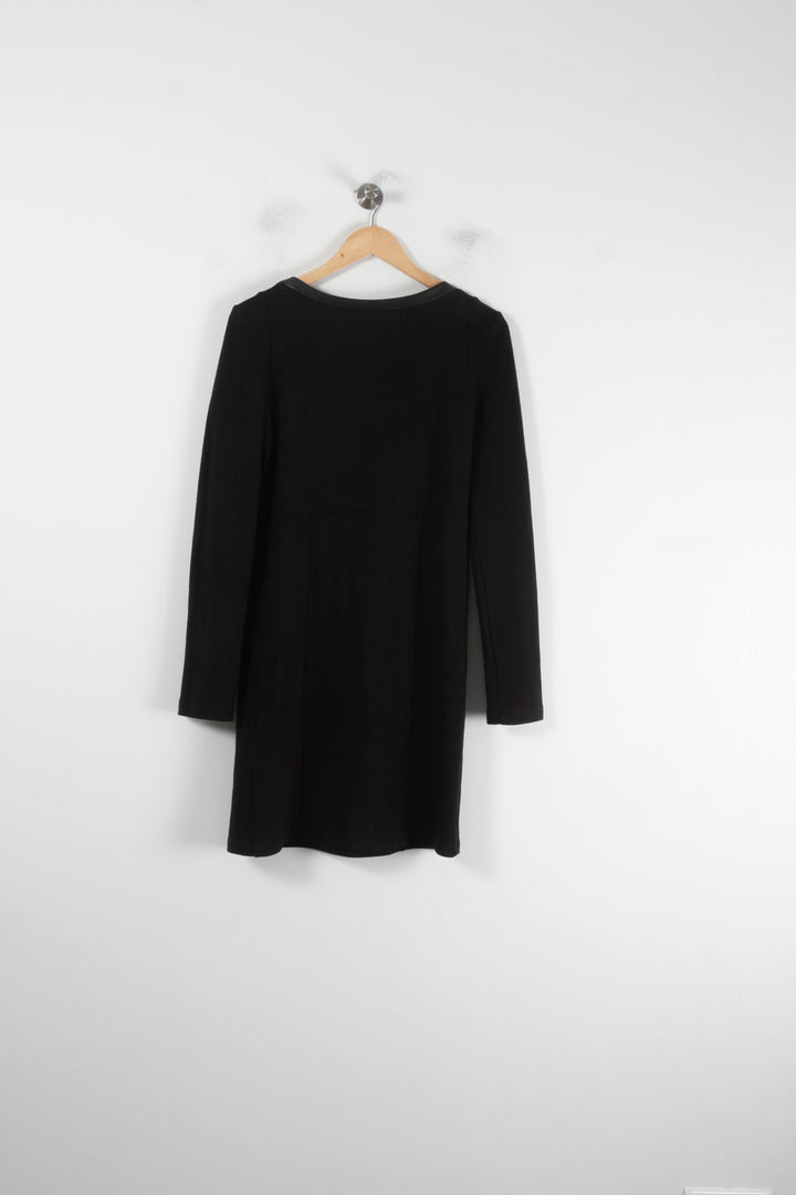 Robe Courte Noire - Taille M/38 de la marque Vanessa Bruno - Athé | PARAD87415 - Vendu par Paradigme - Image 4