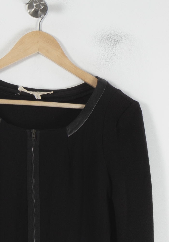 Robe Courte Noire - Taille M/38 de la marque Vanessa Bruno - Athé | PARAD87415 - Vendu par Paradigme - Image 3