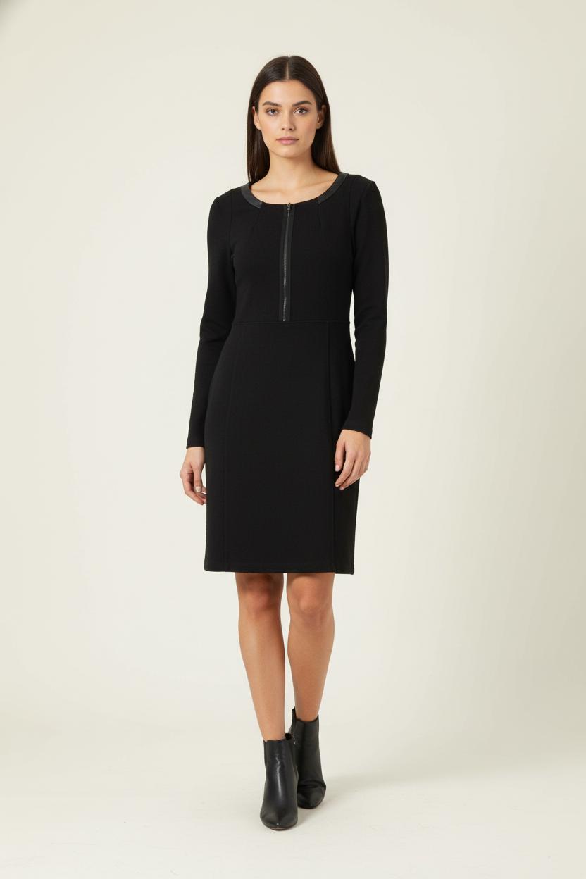 Robe Courte Noire - Taille M/38 de la marque Vanessa Bruno - Athé | PARAD87415 - Vendu par Paradigme - Image 1