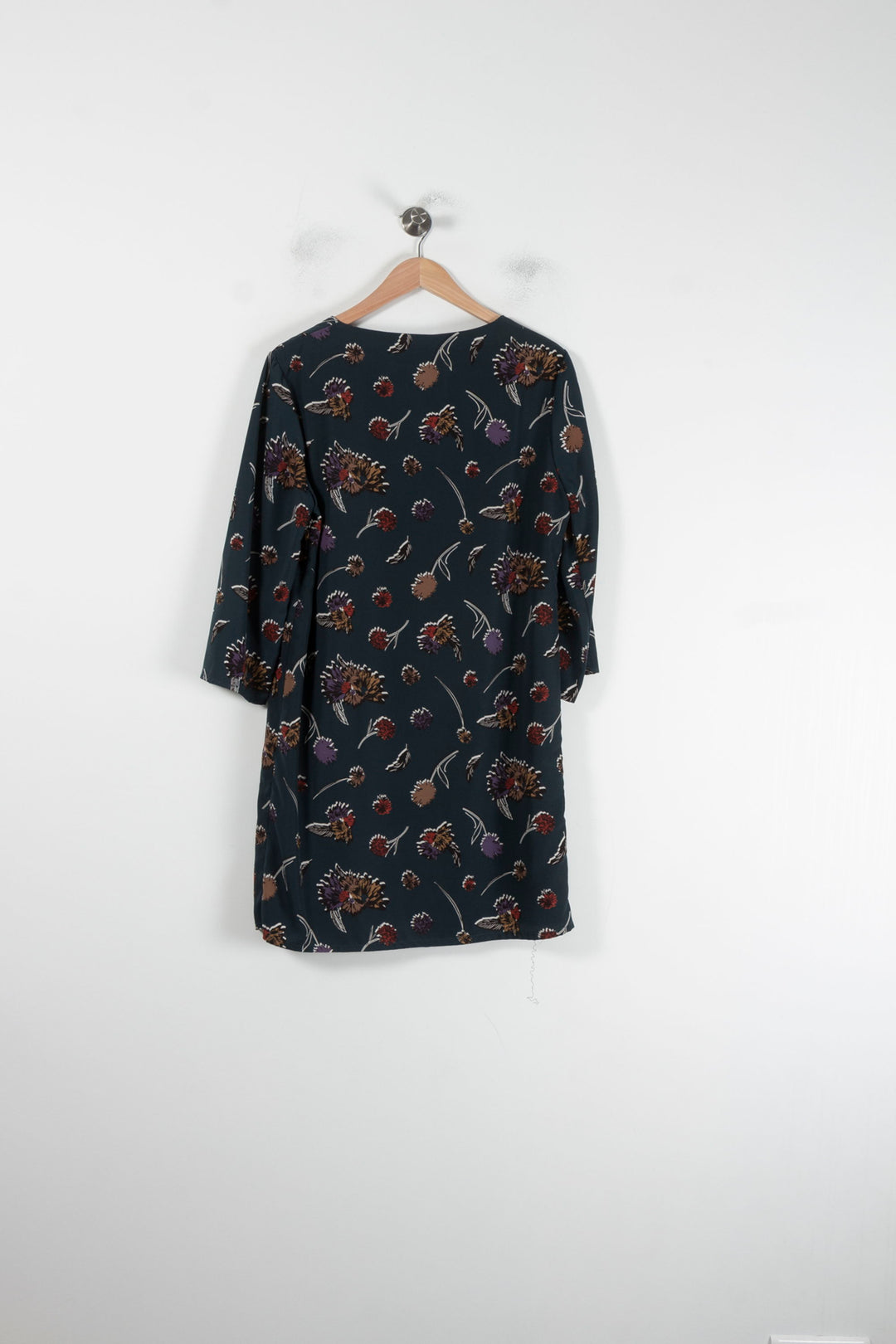Robe Fleurie Verte - Taille L/40 de la marque La Fée Maraboutée | PARAD87422 - Vendu par Paradigme - Image 4