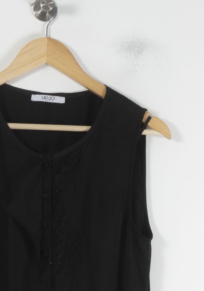 Robe Sans Manches Noire - Taille M/38 de la marque Liu Jo | PARAD87423 - Vendu par Paradigme - Image 3