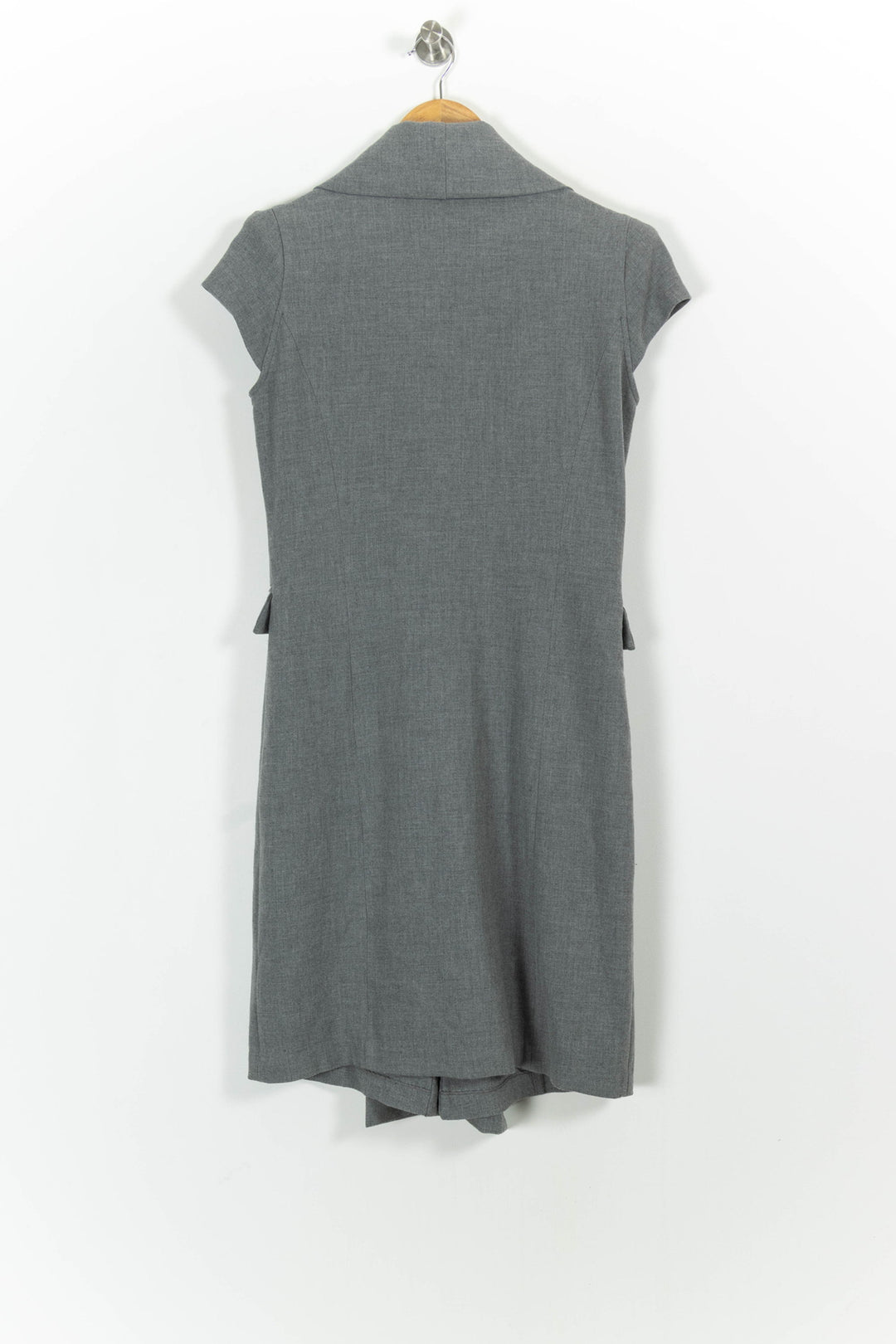 Robe Midi Grise - Taille M/38 de la marque Liu Jo | PARAD87427 - Vendu par Paradigme - Image 4