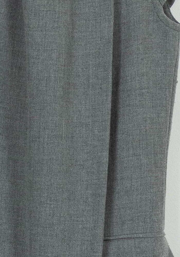 Robe Midi Grise - Taille M/38 de la marque Liu Jo | PARAD87427 - Vendu par Paradigme - Image 3