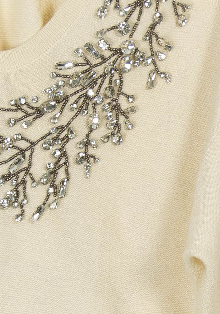 Pull Beige - Taille XS/34 de la marque ba&sh | PARAD87429 - Vendu par Paradigme - Image 3