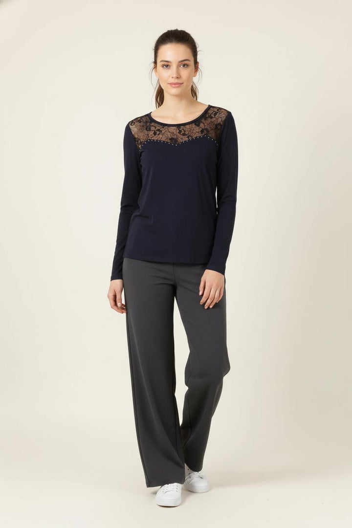 Blouse Bleu - Taille L/40 de la marque IKKS | PARAD87430 - Vendu par Paradigme - Image 1