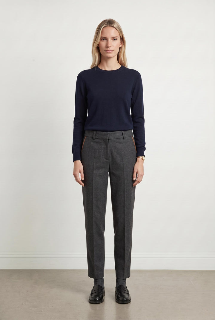 Pantalon Gris - Taille M/38 de la marque Sandro | PARAD87432 - Vendu par Paradigme - Image 1