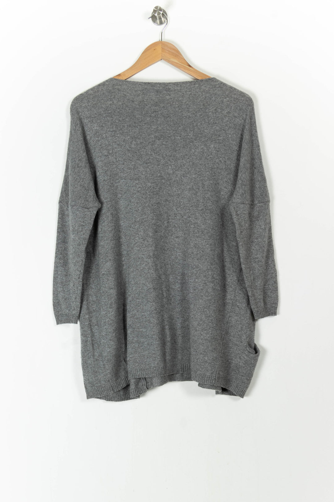 Robe Pull Grise - Taille S/36 de la marque La Fée Maraboutée | PARAD87433 - Vendu par Paradigme - Image 4
