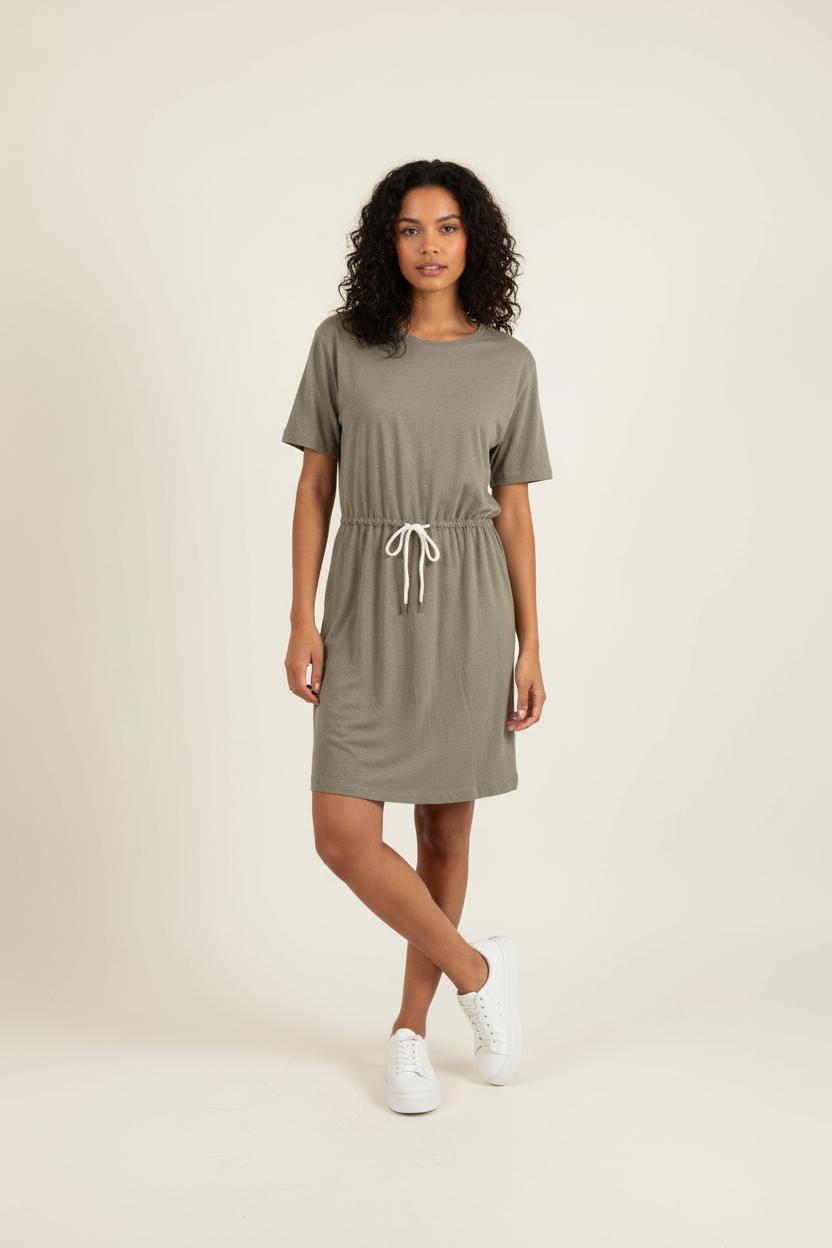 Robe Ceinturée Verte - Taille S/36 de la marque Filippa K | PARAD87434 - Vendu par Paradigme - Image 1